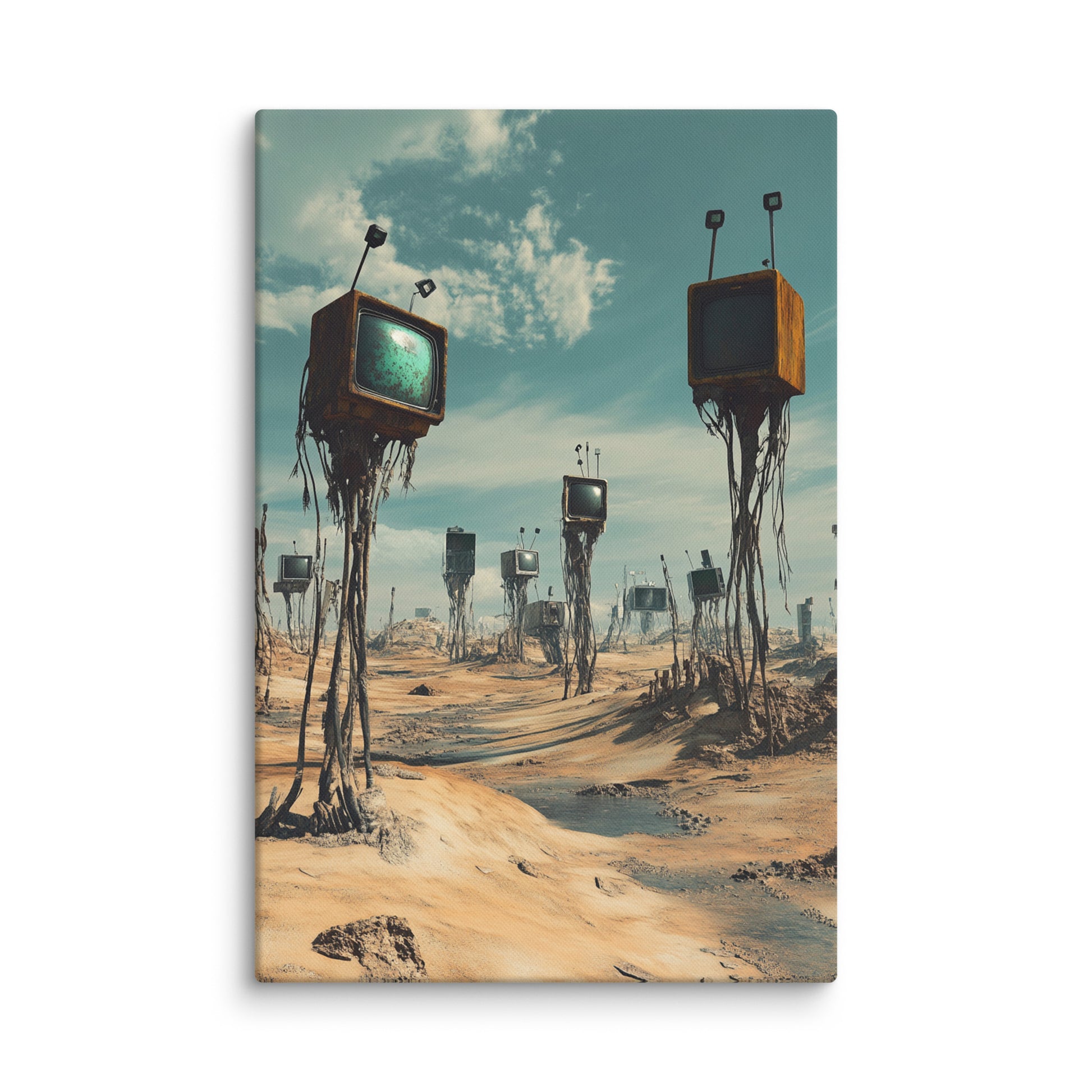 Desert Broadcaster 32″×48″