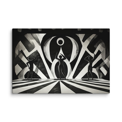 Symmetric Stagecraft 40″×60″