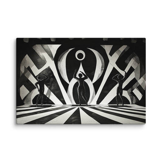 Symmetric Stagecraft 40″×60″