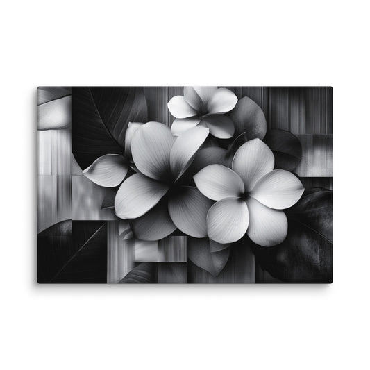 Monochrome Petalscape 40″×60″