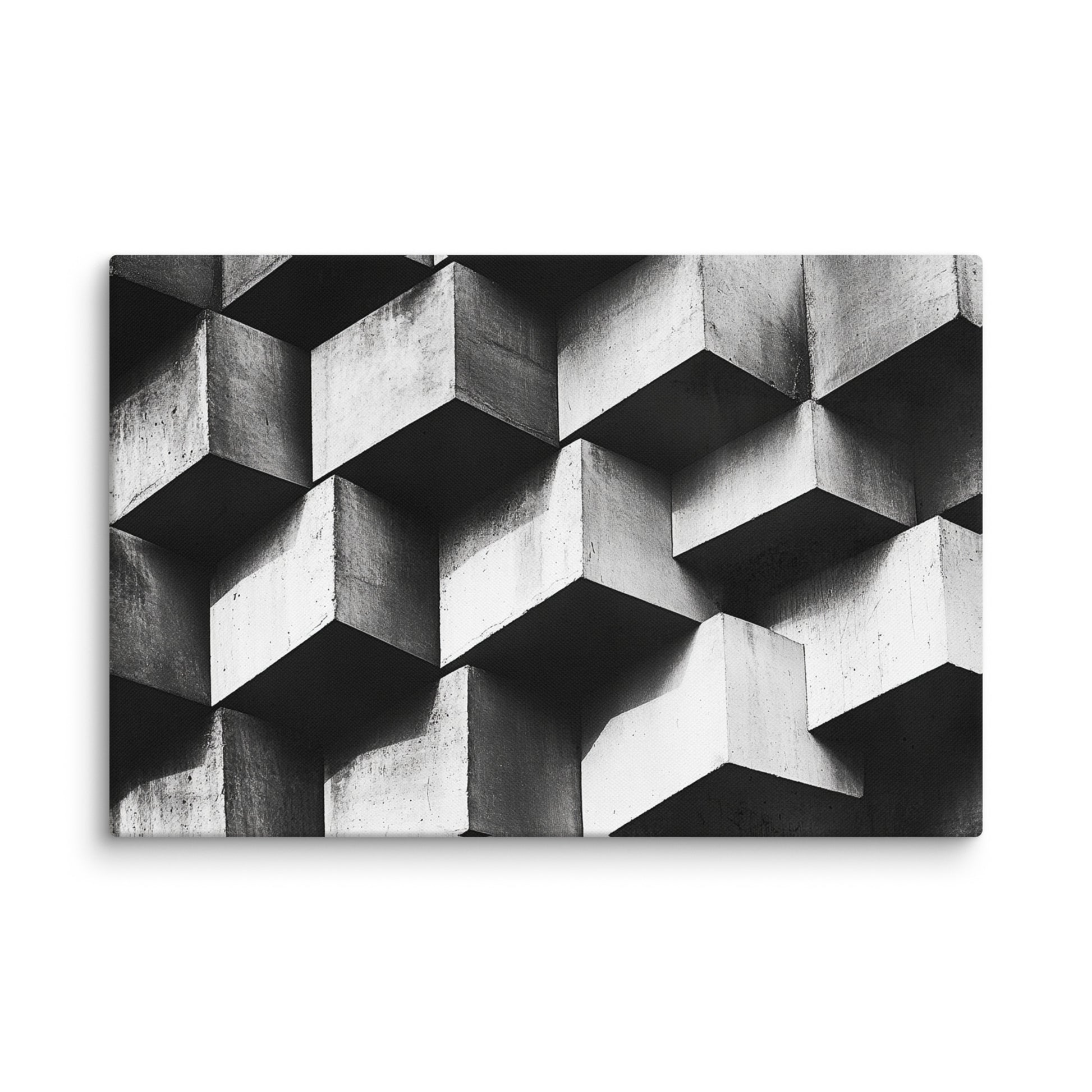 Monochrome Cube 40″×60″