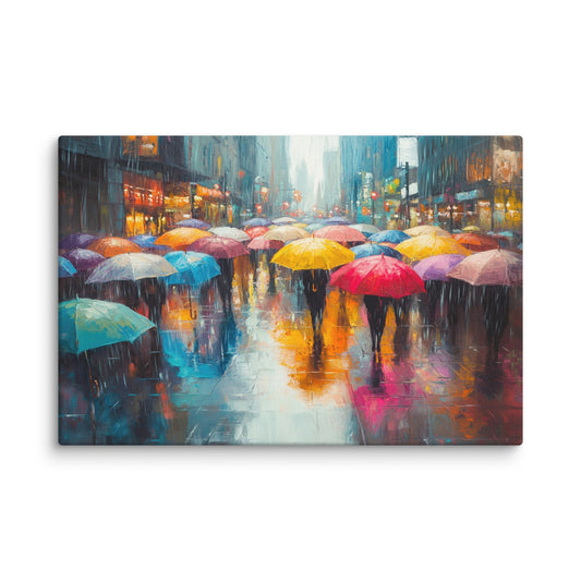 Umbrella Mystery 40″×60″