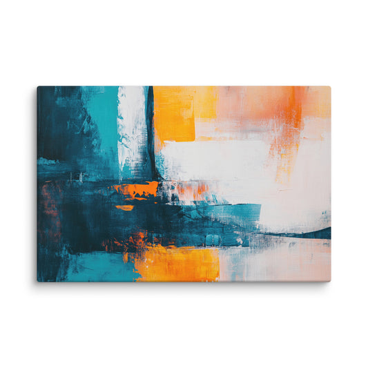 Contrasting Strokes 40″×60″