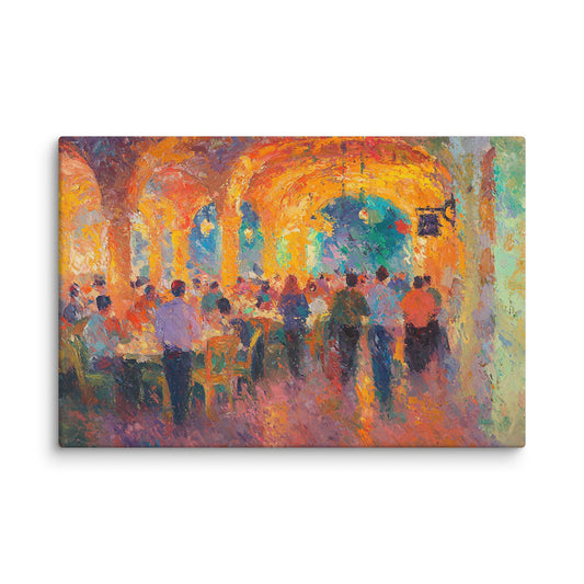 Golden Gatherings 40″×60″
