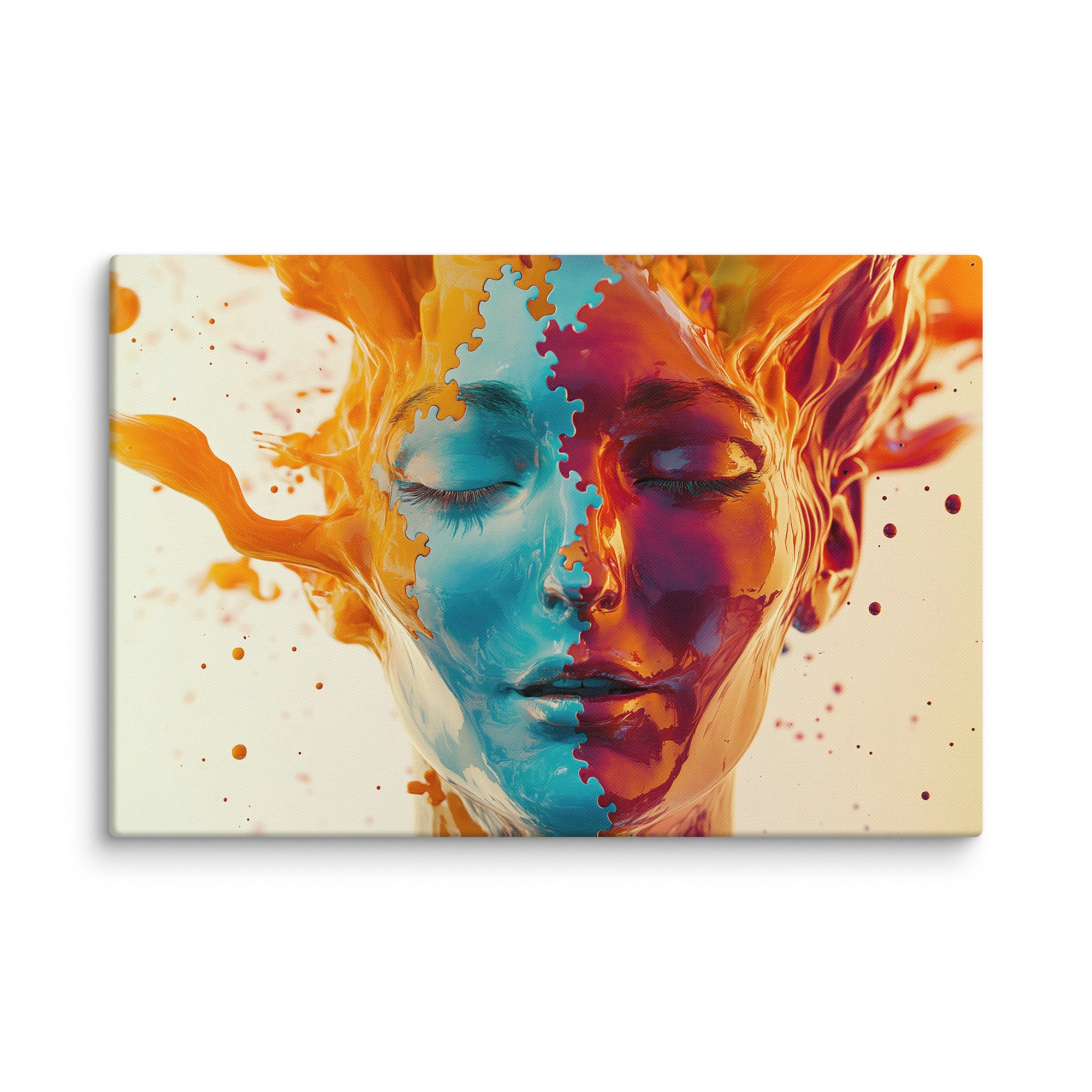 Slumber Flow – Canvas Wall Art | Abstract, Colorful & Surreal Prints