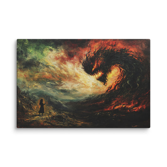 Embers of Defiance 40″×60″