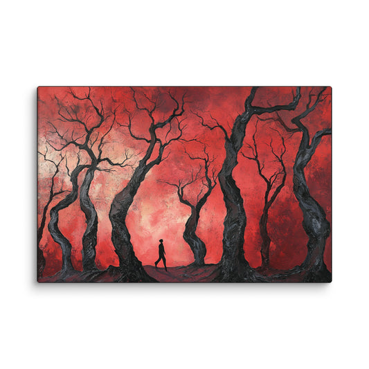 Crimson Grove 40″×60″