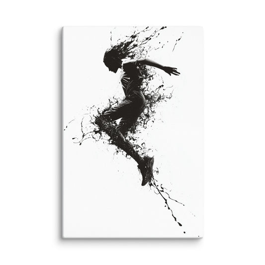 Explosive Grace 40″×60″