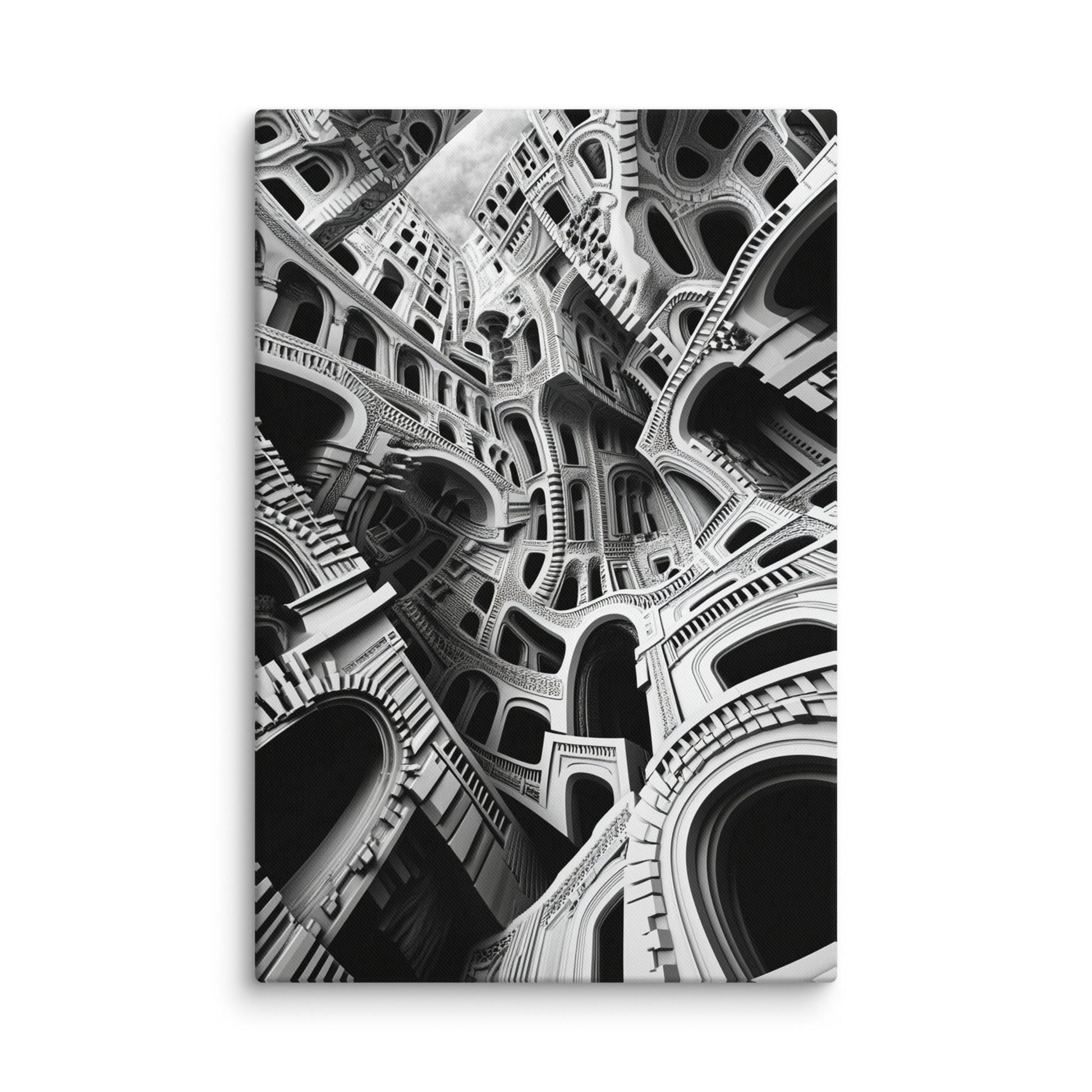 Labyrinthine Arches 40″×60″