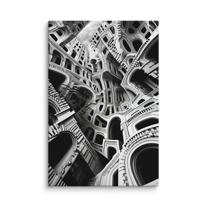 Labyrinthine Arches 40″×60″
