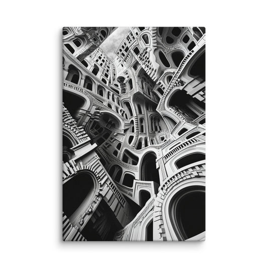 Labyrinthine Arches 40″×60″