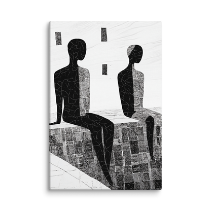 Fractured Bathhouse 40″×60″
