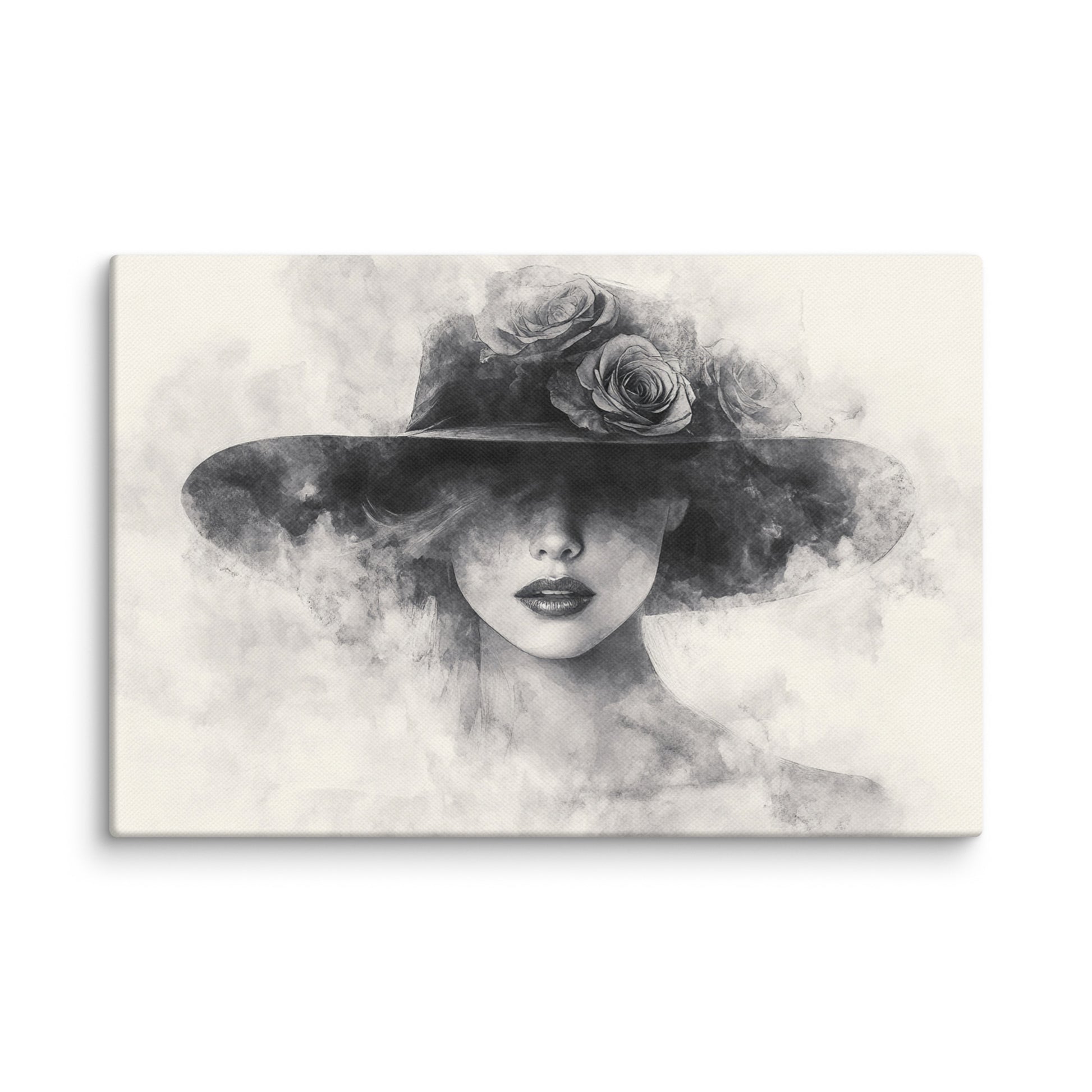 Veil of Roses 8″×12″