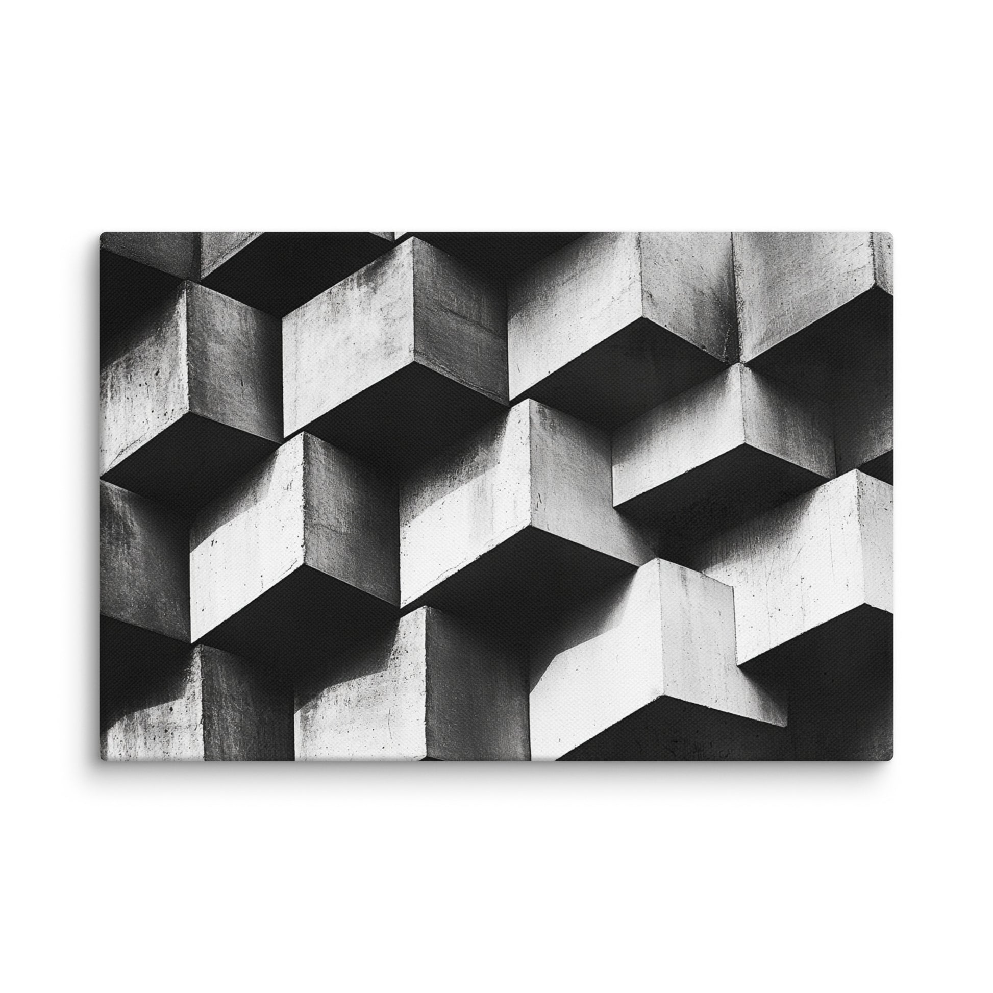 Monochrome Cube 8″×12″