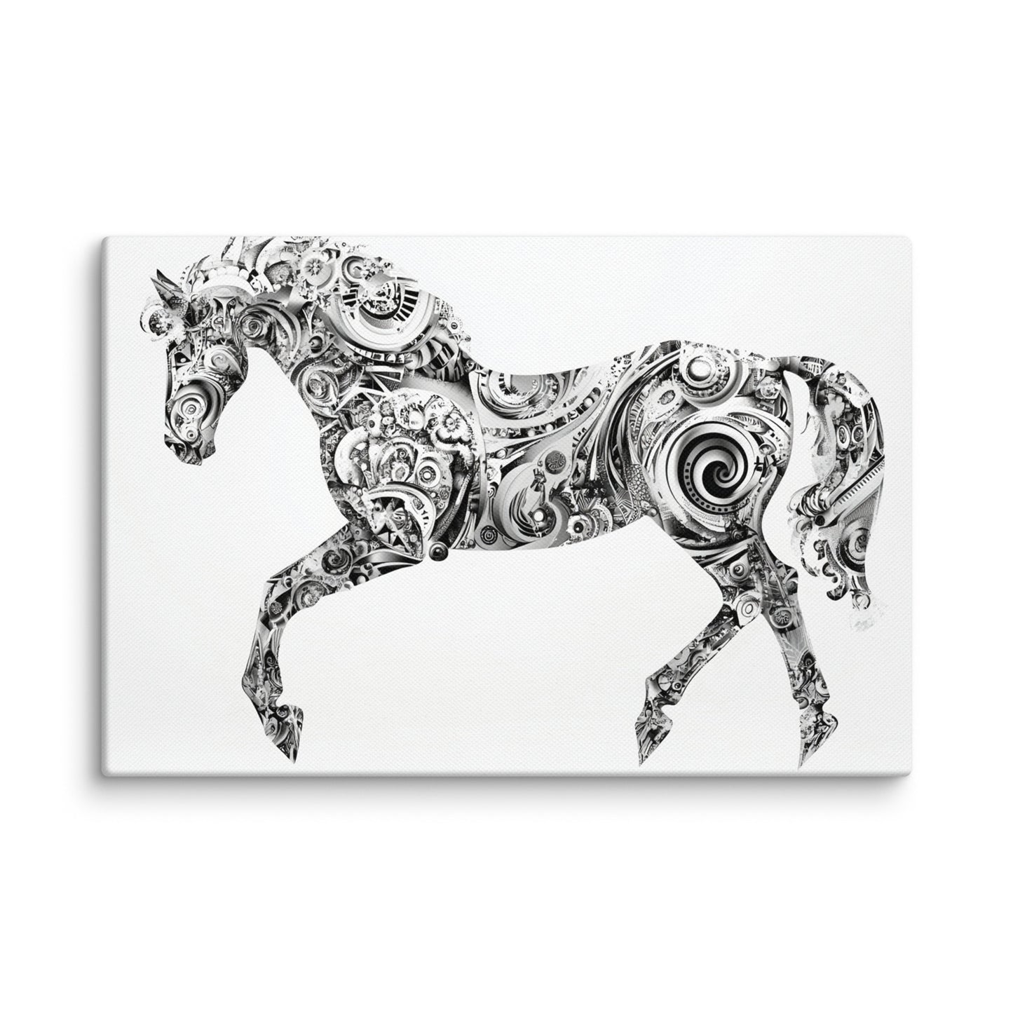 Mechanized Elegance 8″×12″