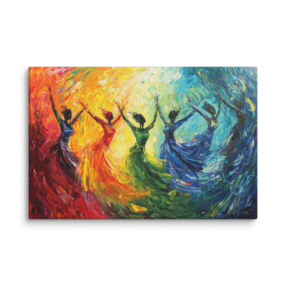 Spectrum Waltz 8″×12″