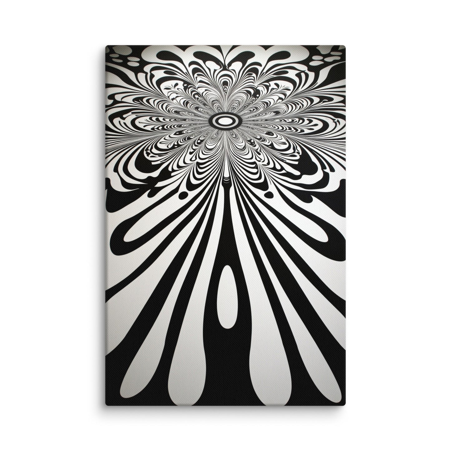 Radial Bloom 8″×12″