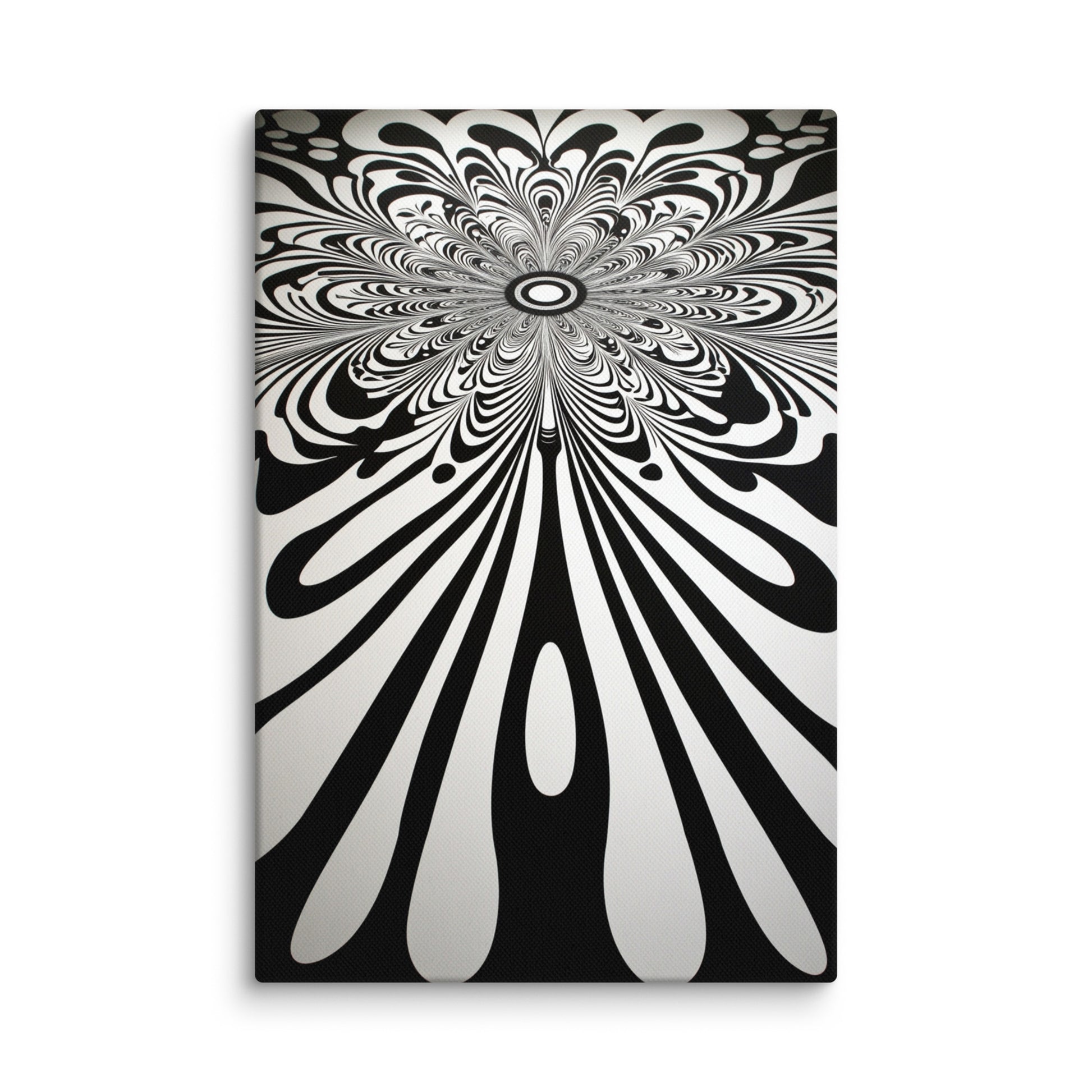 Radial Bloom 8″×12″