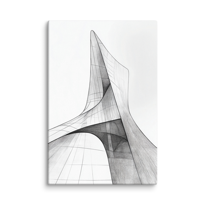 Architectural Flow 8″×12″