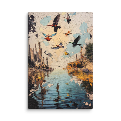 Fragmented Flight 8″×12″
